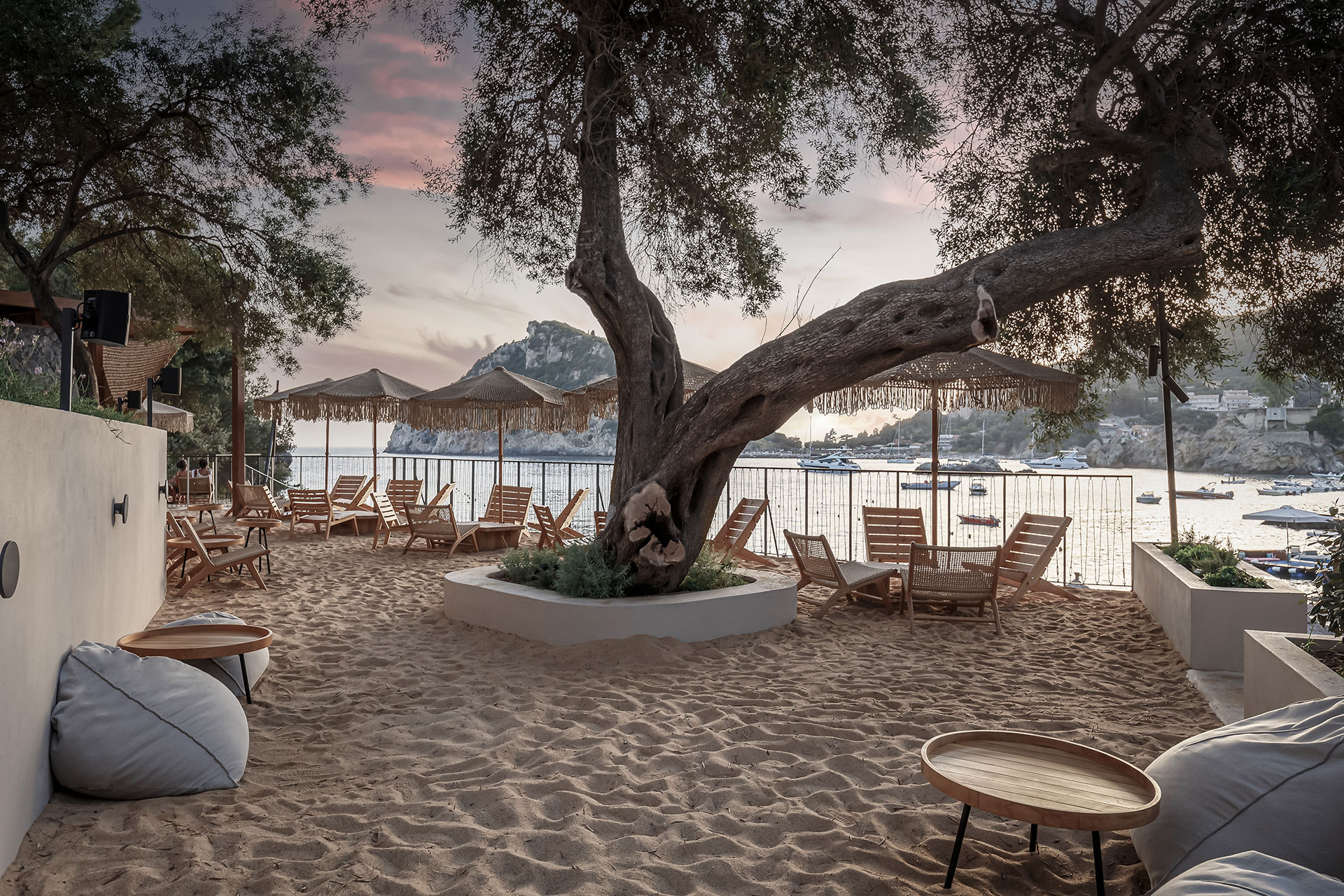 Thetacon Architecture Construction Corfu Akrotiri Beach Resort Hotel in Palaiokastritsa mediterranean sea featured 0