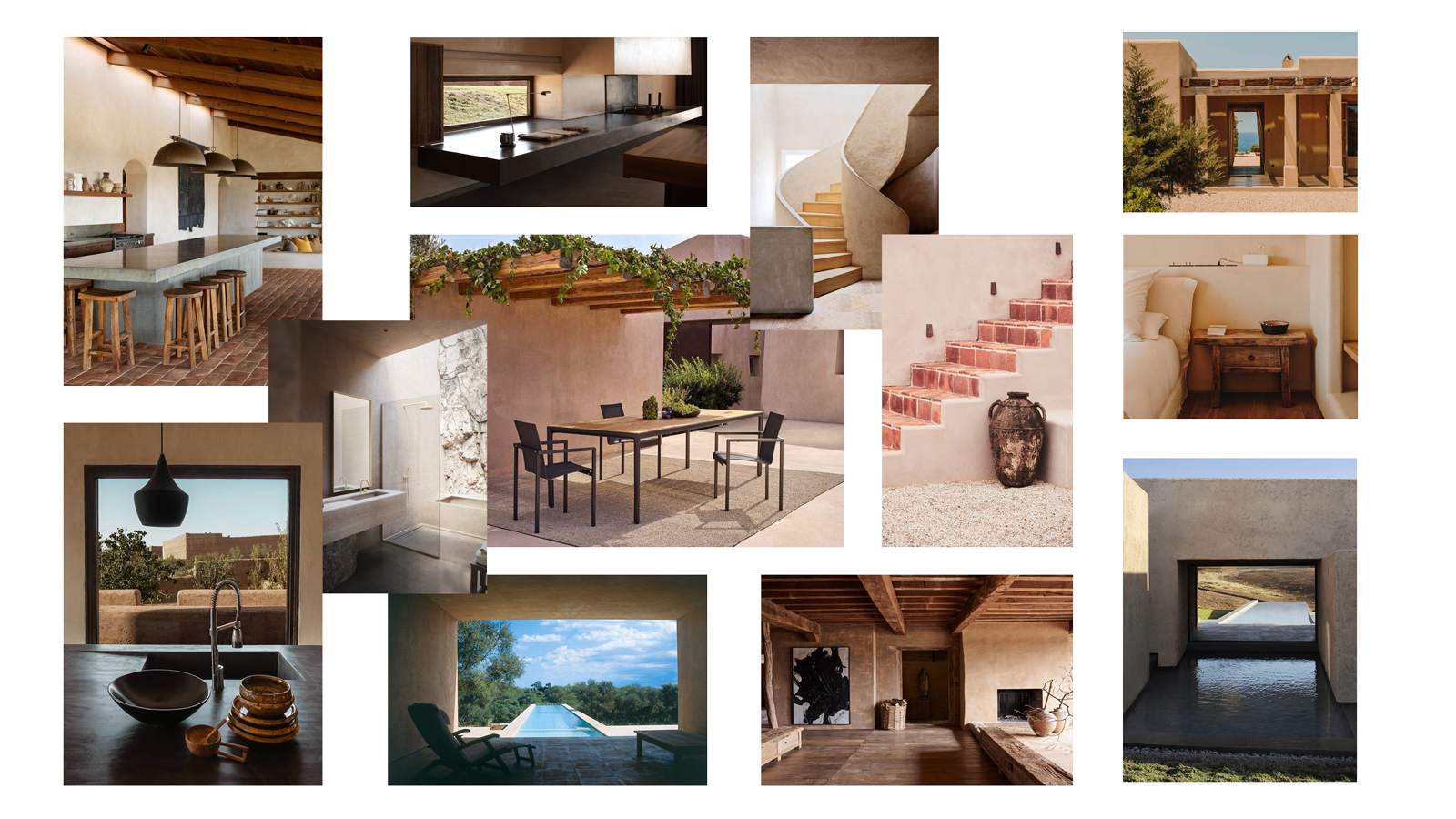 Thetacon Architecture Construction Corfu Amemto Minimal villa in Pelekas moodboard 01