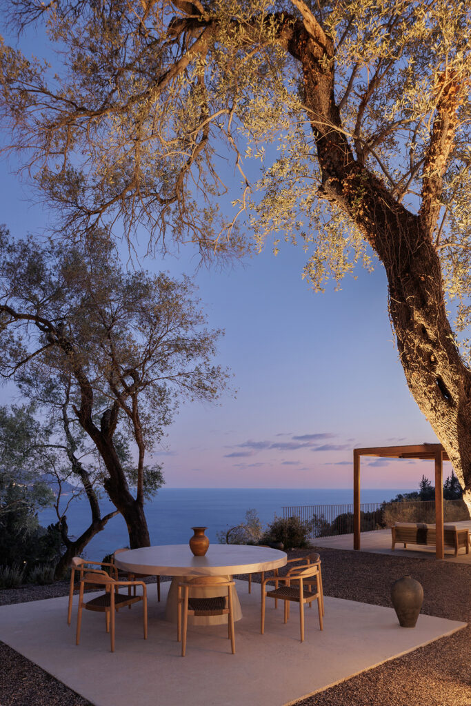 Thetacon Architecture Construction Corfu Casa Optio in Pelekas Result outdoor general dinning table