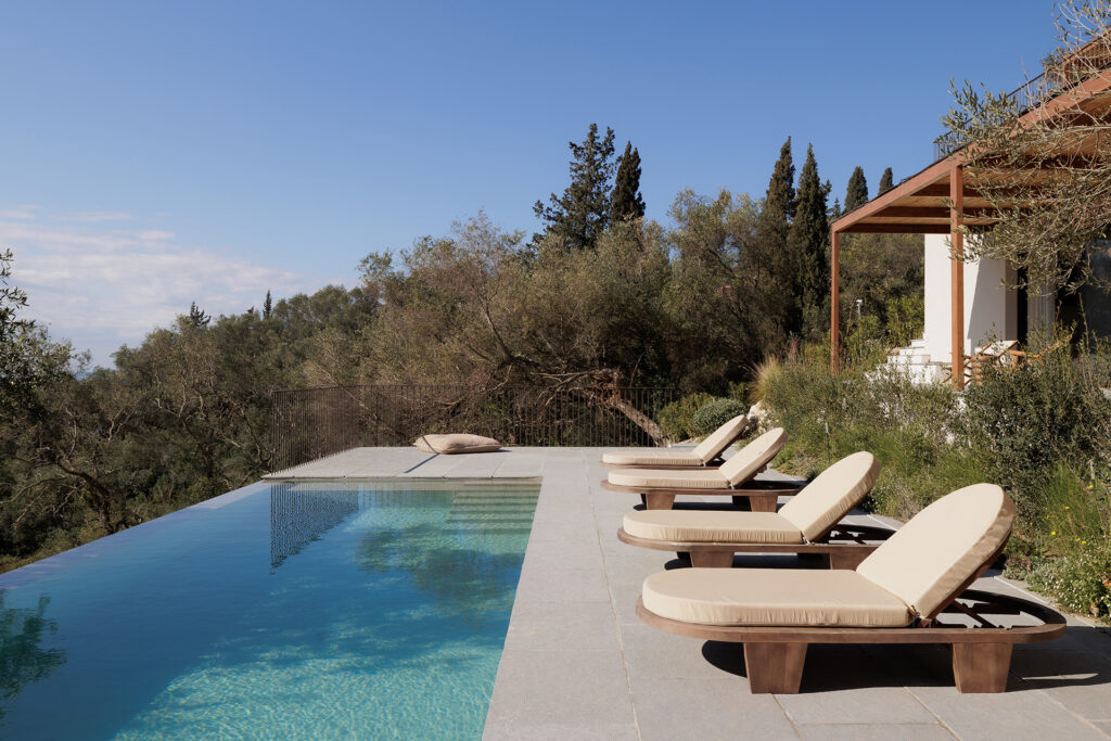 Thetacon Architecture Construction Corfu Casa Optio in Pelekas Result outdoor general swimmingpool