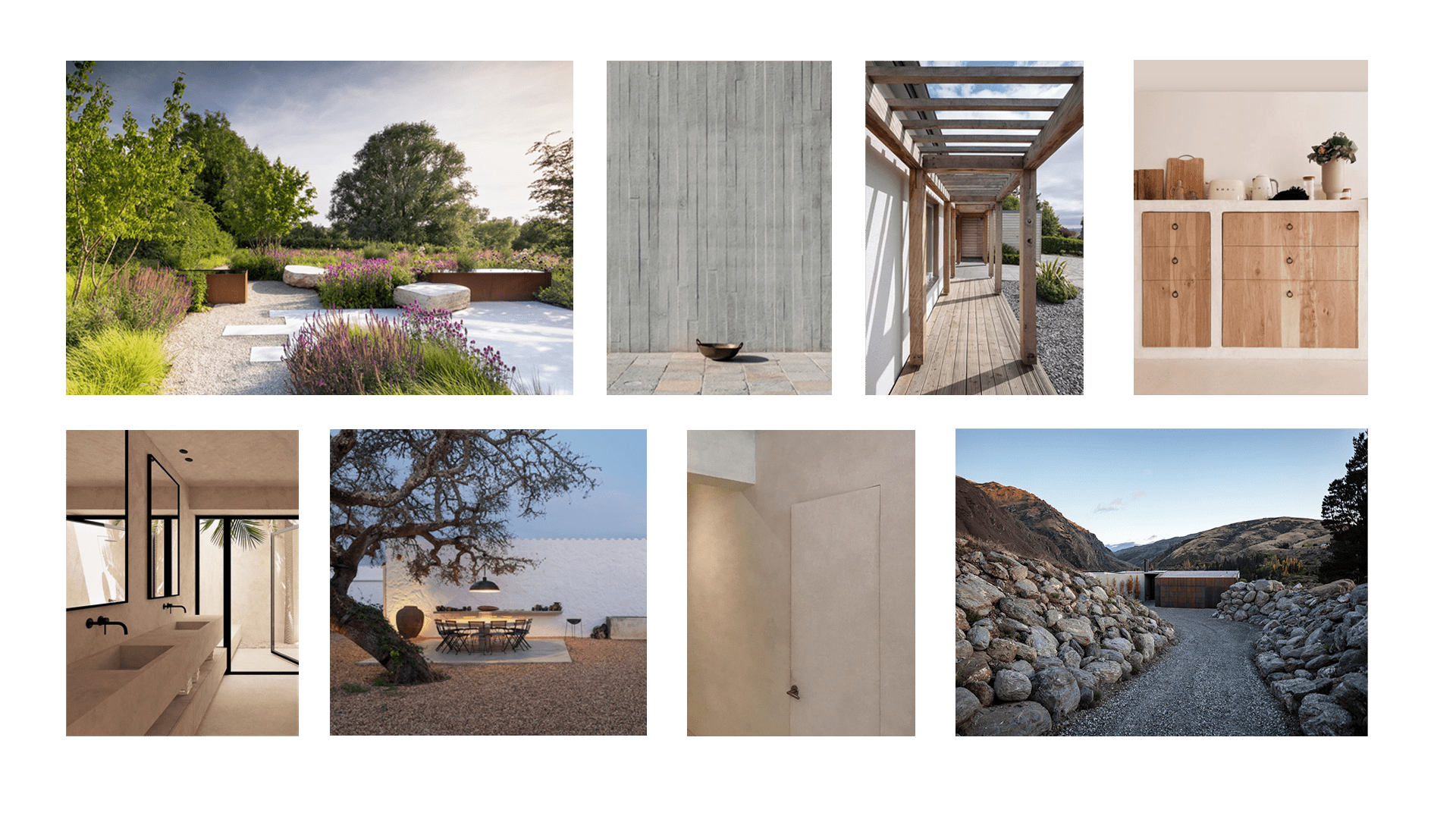 Thetacon Architecture Construction Corfu Paloubi Estate Interior Landscape Rural Slow living moodboard