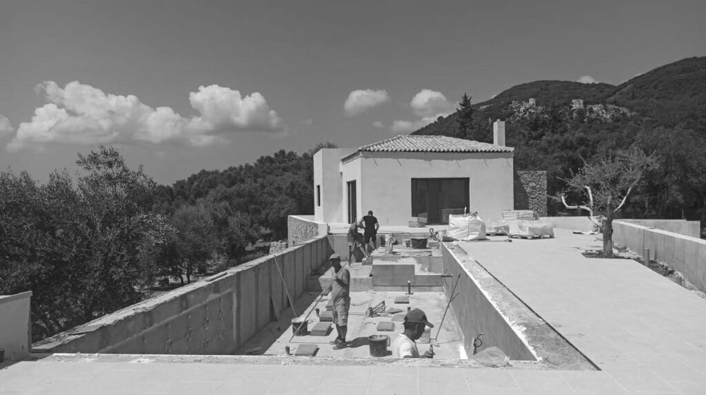Thetacon Construction Corfu Story lets have a pool party 1