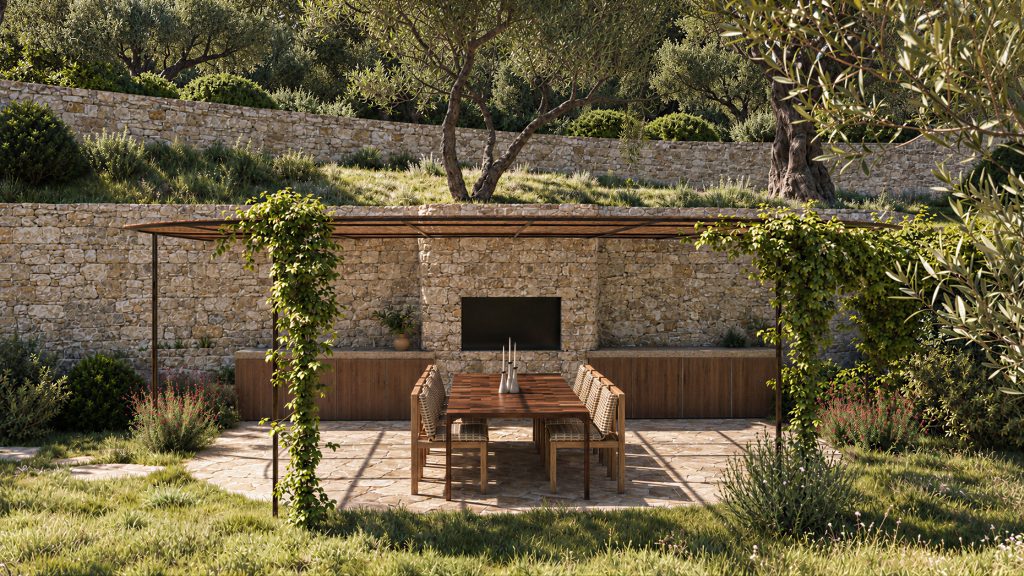 bbq area