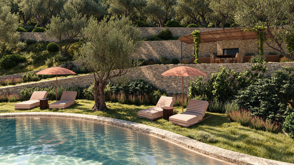 pool area