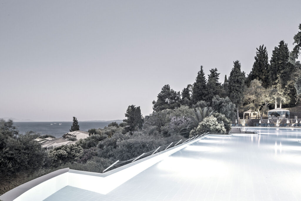 Thetacon Architecture Construction Corfu Aeolos Beach Resort in Perama ionian sea 5