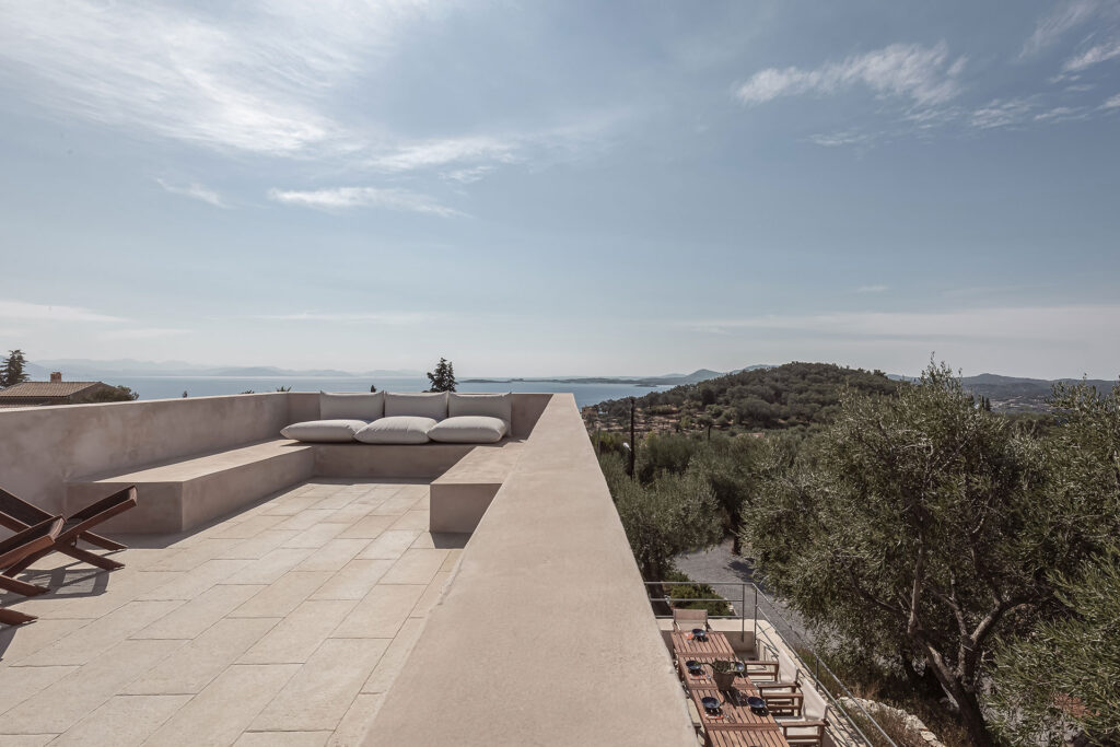 Thetacon Architecture Construction Corfu Spartilas house Modern villa in Spartilas 31