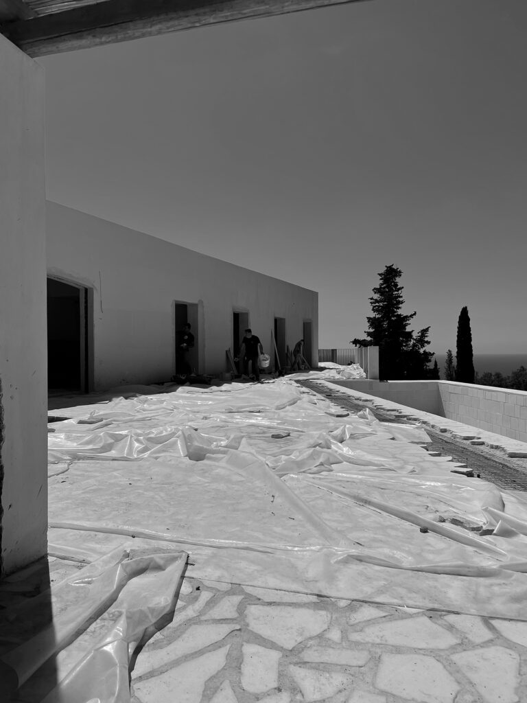 Thetacon Architecture Construction Corfu Pelekas Residential Mediterrenean Sea View Process (3)