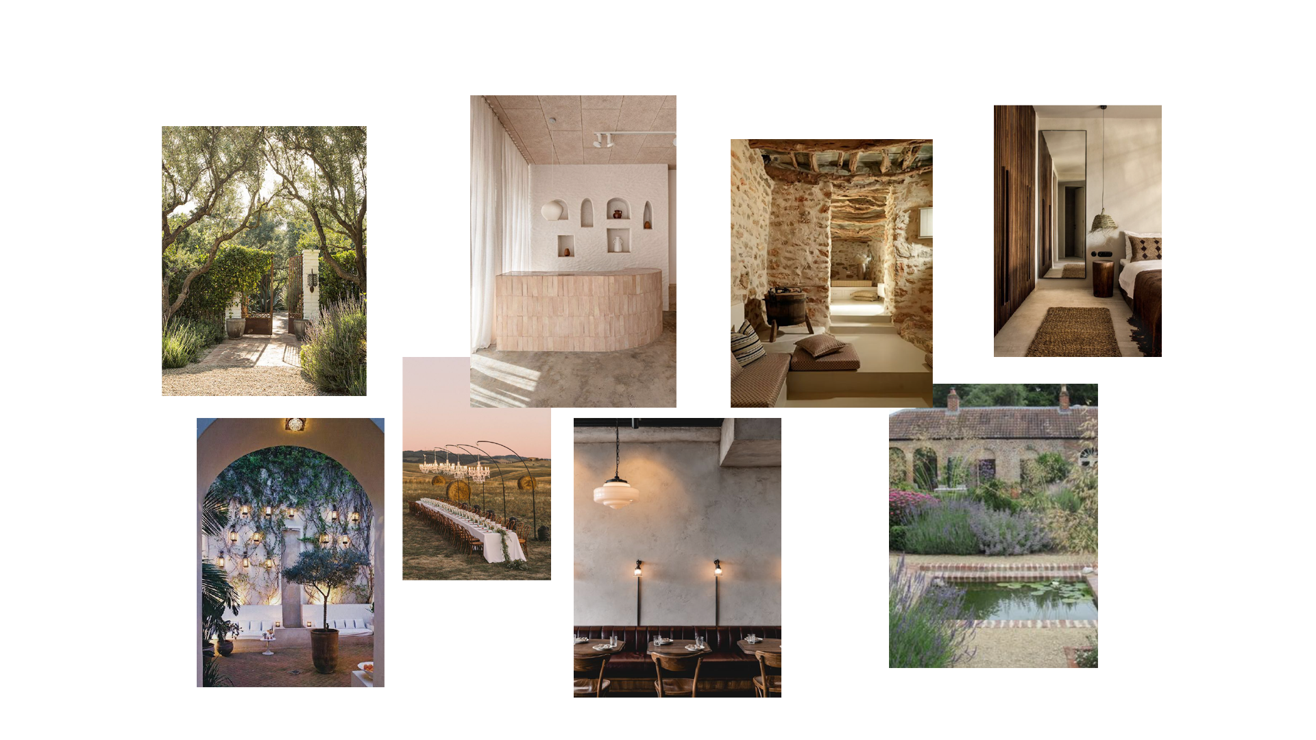 Thetacon Architecture Construction Corfu Aether in Glyfada Process Moodboard